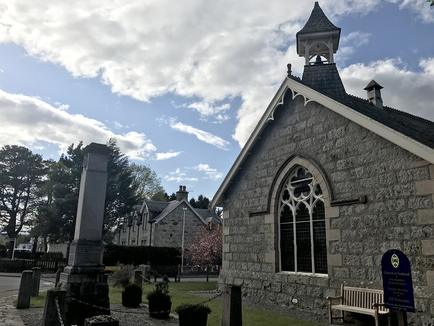 History of our churches Boat of Garten and Carrbridge